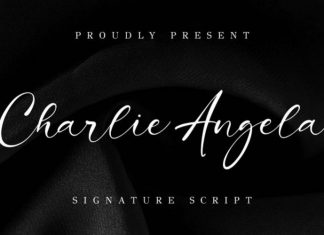 Charlie Angela Script Font