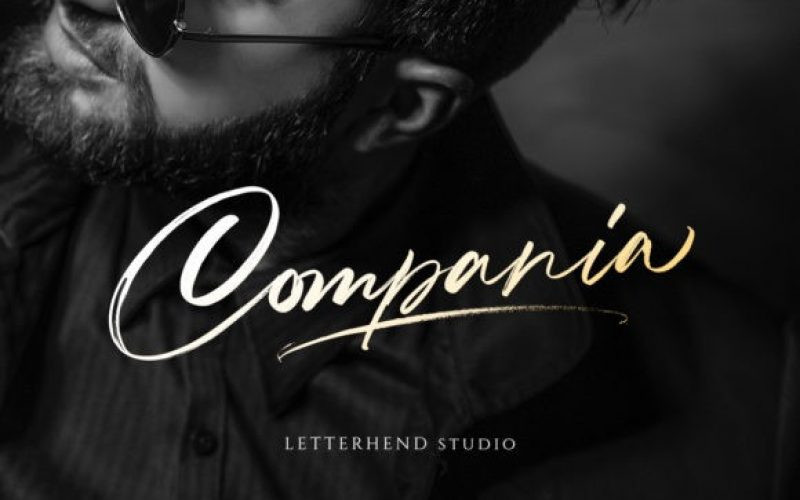 Compania Brush Font