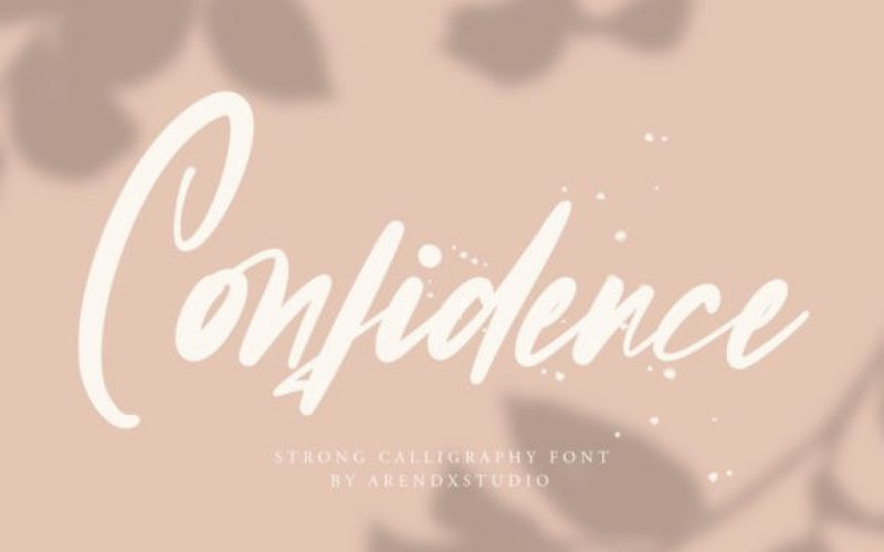 Confidence Script Font