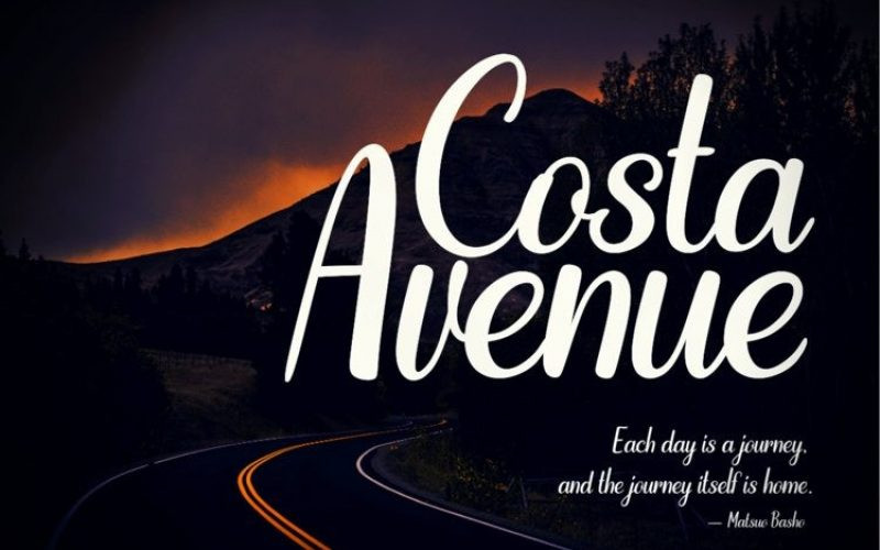 Costa Avenue Font