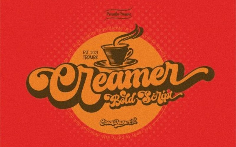 Creamer Script Font