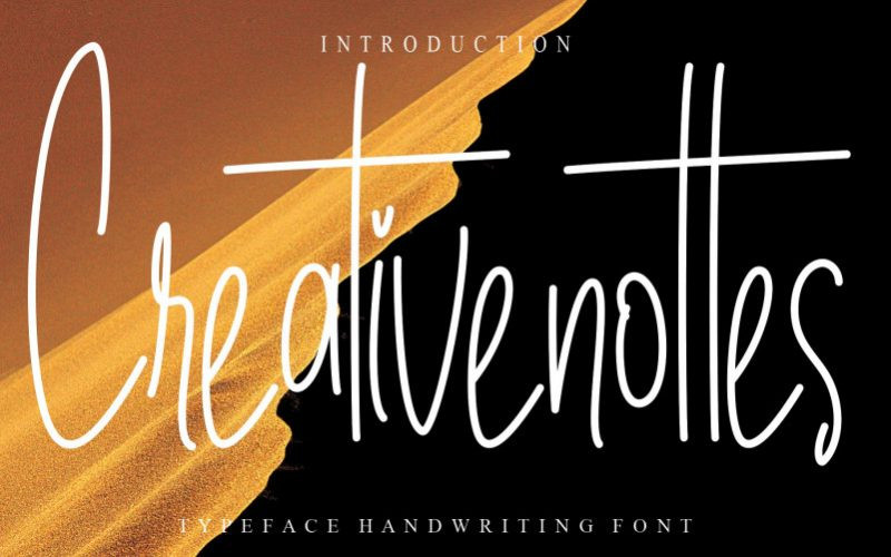 Creativenottes Font