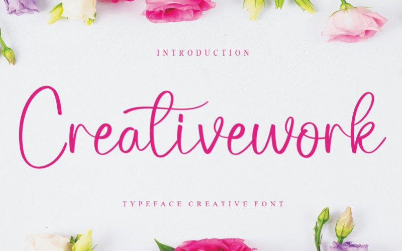 Creativework Font