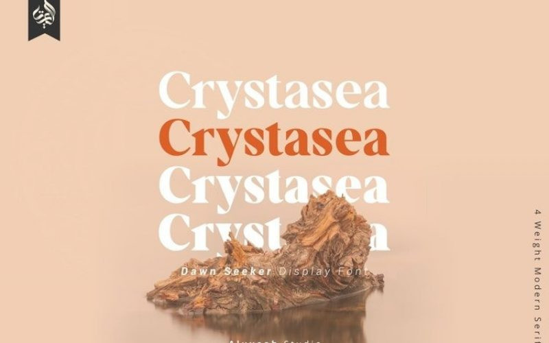 Crystasea Serif Font