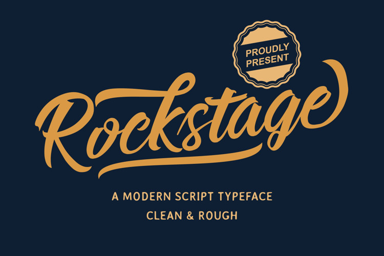 Rockstage Script Font