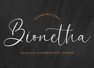 Bionetha Script Font