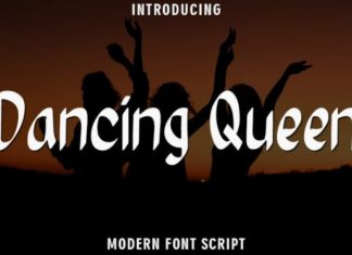 Dancing Queen Display Font