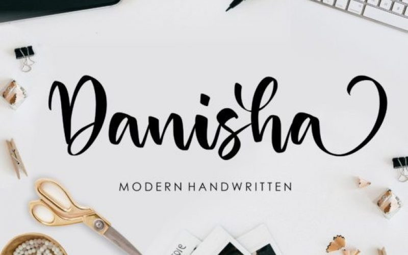 Danisha Script Font