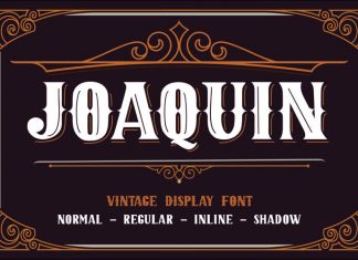 JOAQUIN Display Font