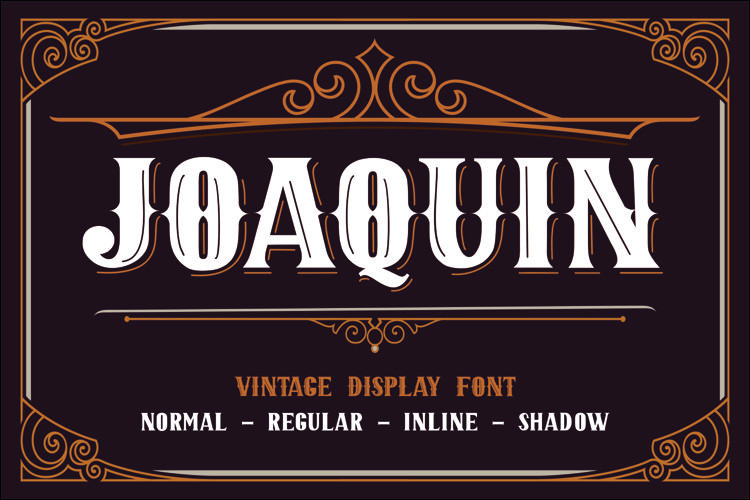 JOAQUIN Display Font