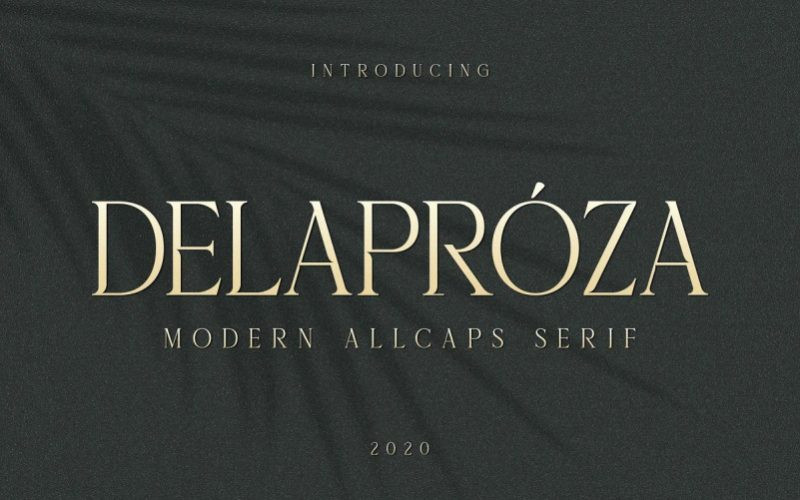 Delaproza Serif Font