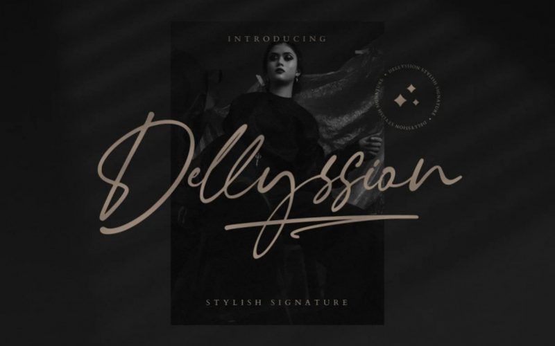 Dellyssion Script Font