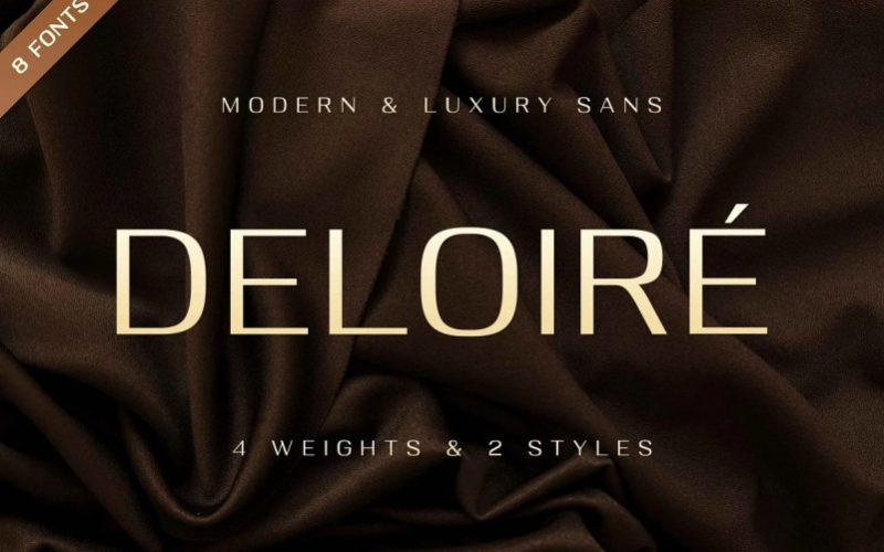 Deloire Sans Serif Font