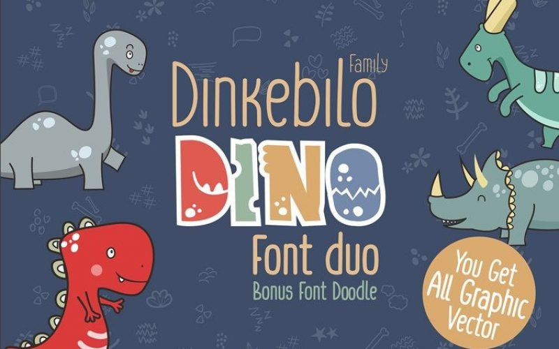 Dinkebilo Display Font