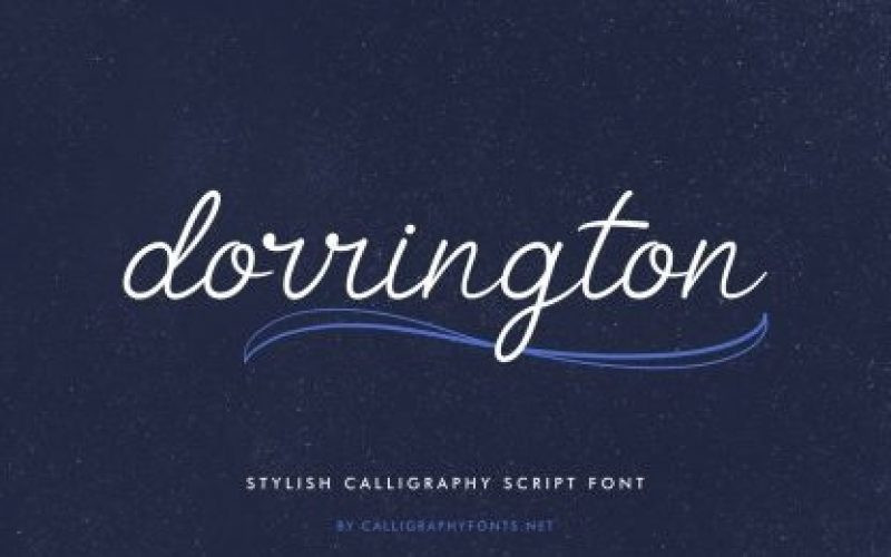 Dorrington Script Font