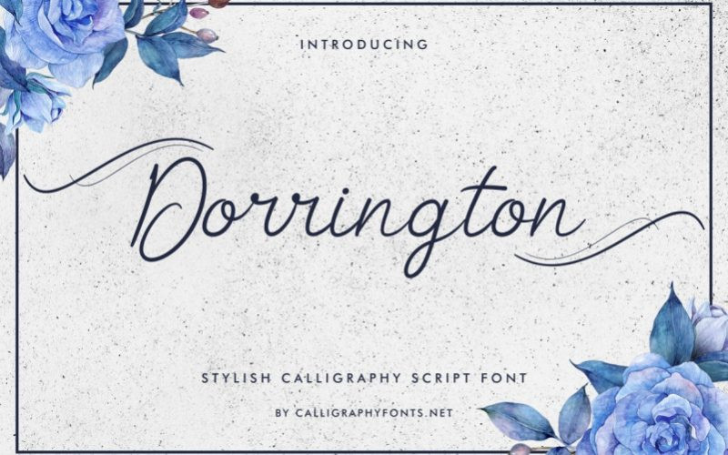 Dorrington Script Font