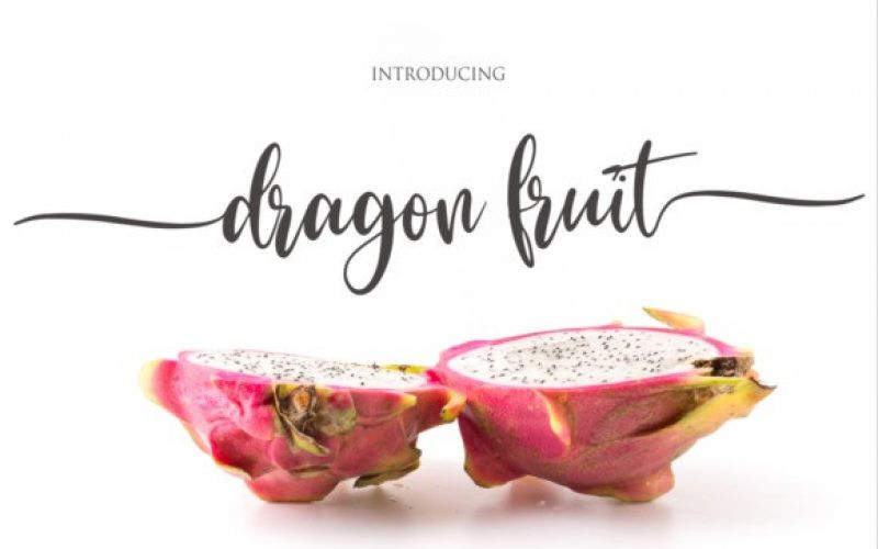 Dragon Fruit Font