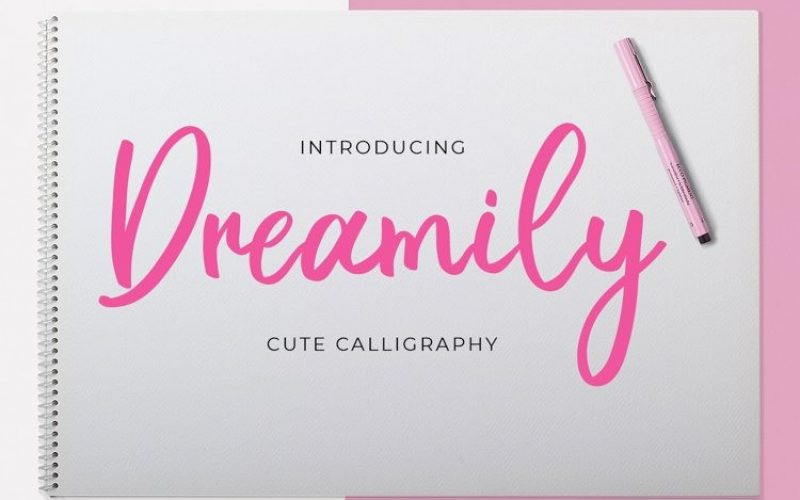 Dreamily Script Font