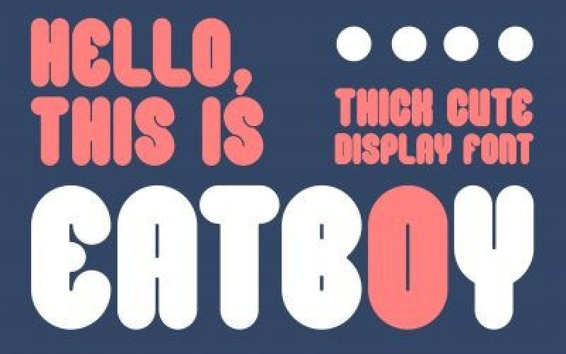 Eatboy Display Font