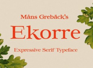 Ekorre Serif Font