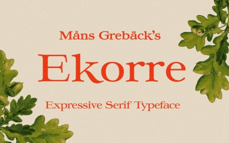 Ekorre Serif Font