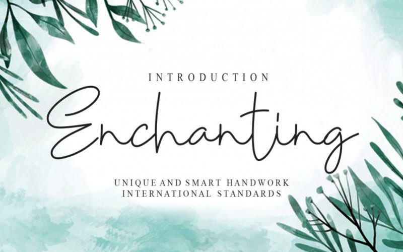 Enchanting Font