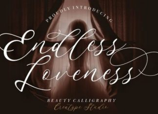 Endless Loveness Calligraphy Font