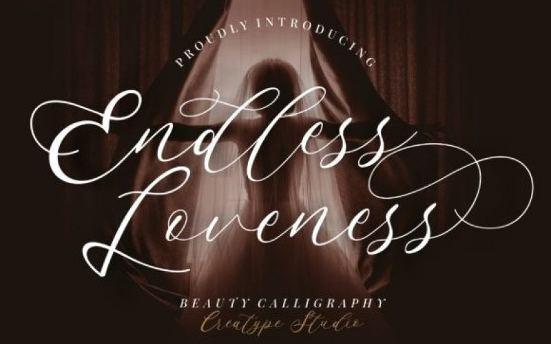 Endless Loveness Calligraphy Font