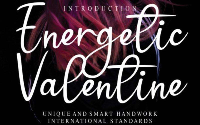 Energetic Valentine Font