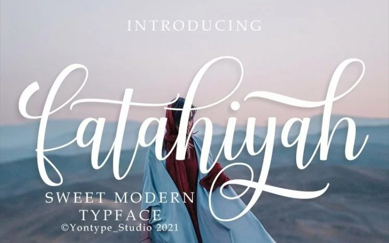 Fatahiyah Calligraphy Font