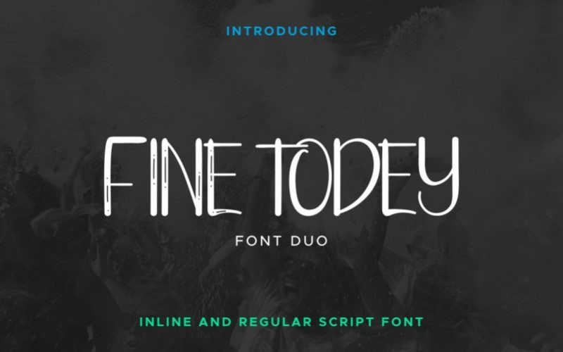 Fine Todey Display Font