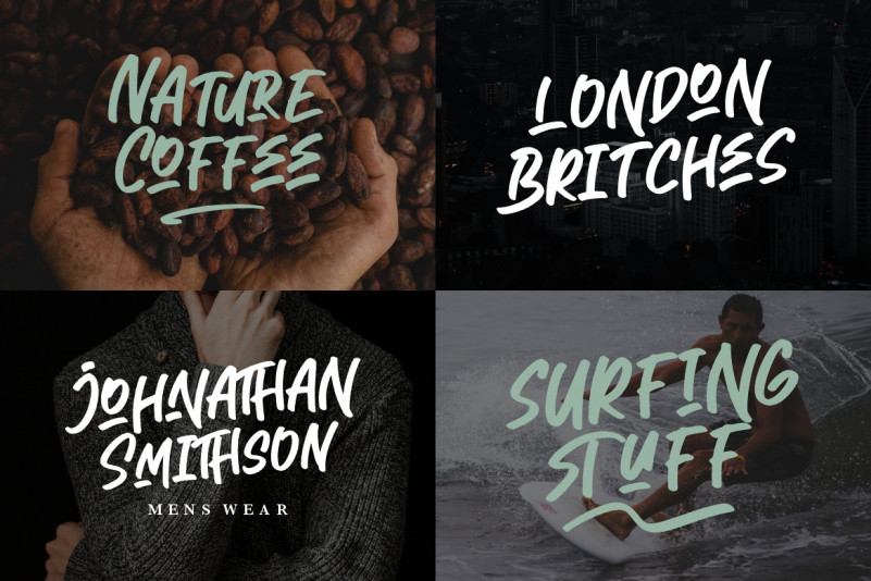 Brotherhood Brush Font