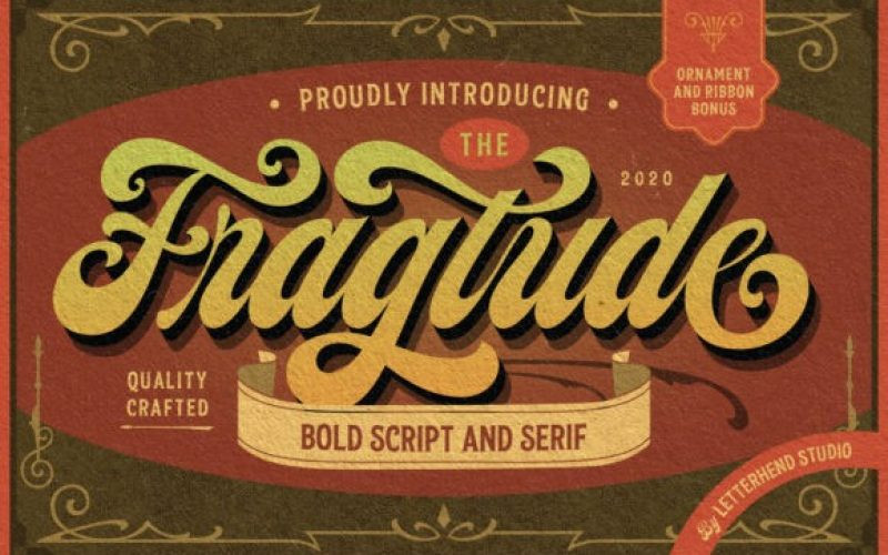 Fragtude Script Font