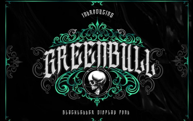 Greenbull Blackletter Font