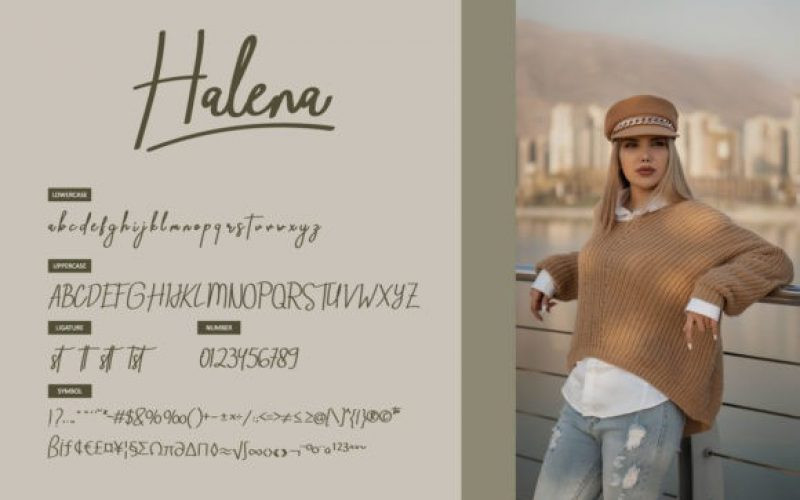 Halena Script Font