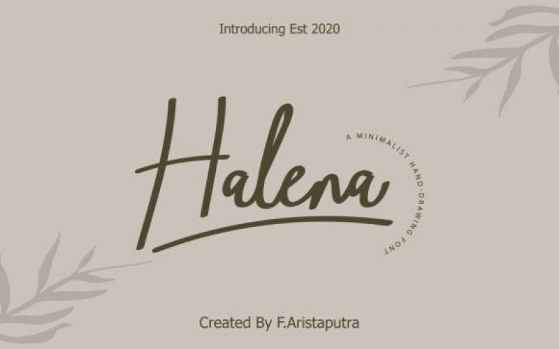 Halena Script Font