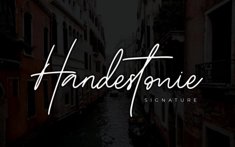 Handestonie Handwritten Font