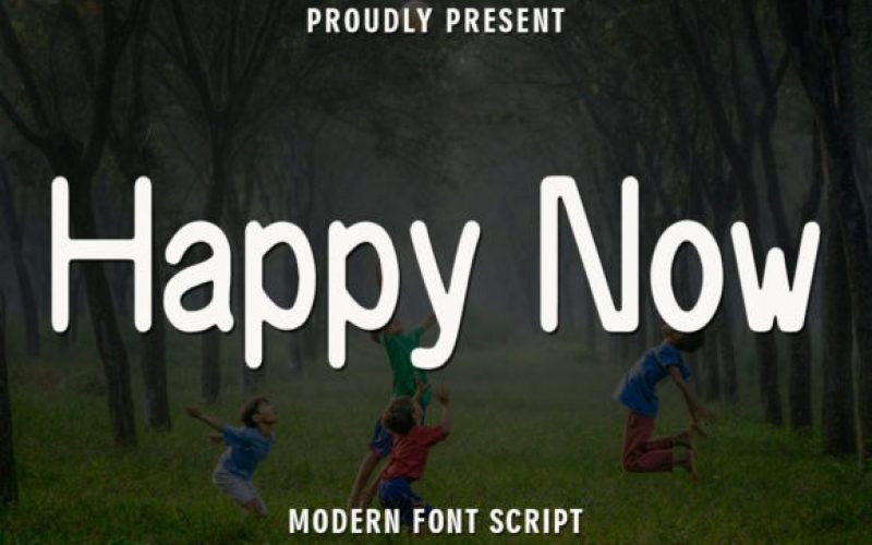 Happy Now Font