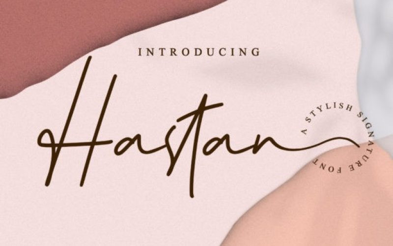 Hastan Handwritten Font