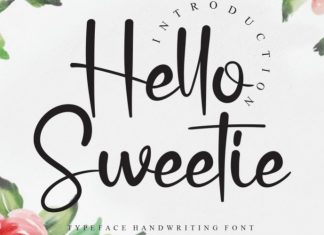 Hello Sweetie Font