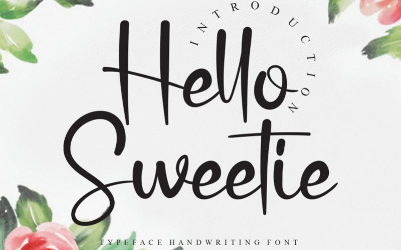 Hello Sweetie Font