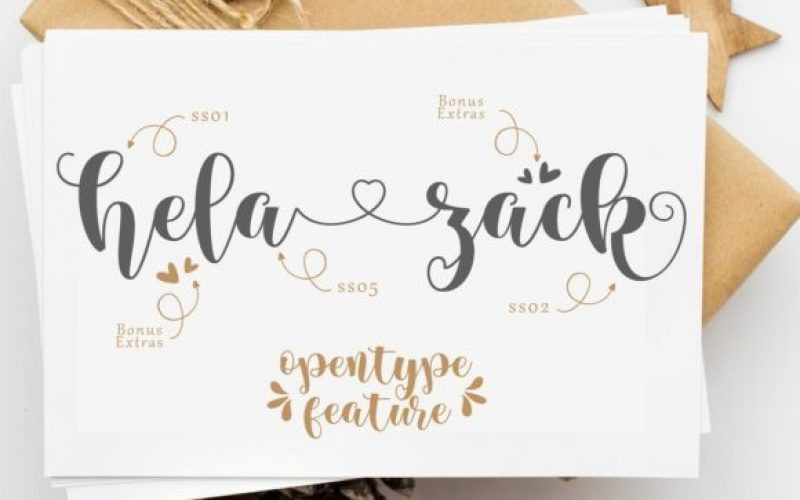 Helo Xmas Calligraphy Font