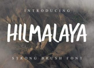 Hilmalaya Script Font