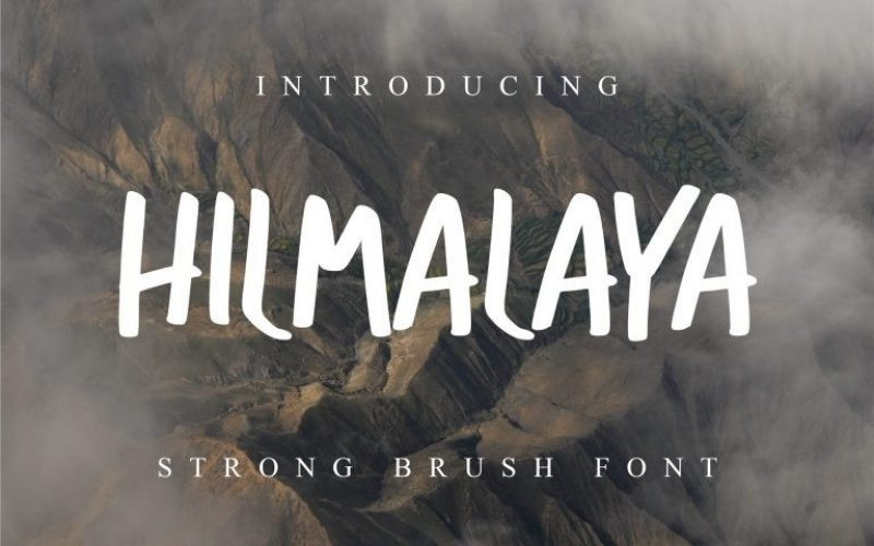 Hilmalaya Script Font