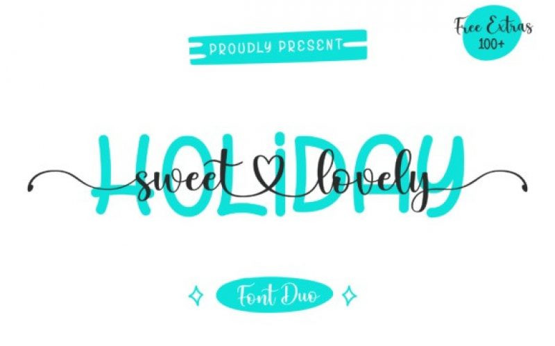 Holiday Sweet Lovely Calligraphy Font