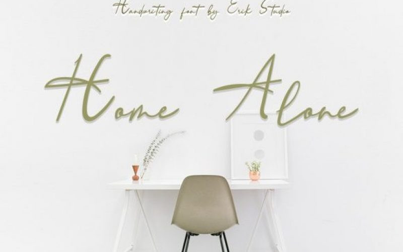 Home Alone Handwritten Font