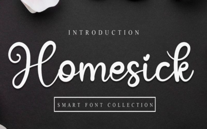 Homesick Font