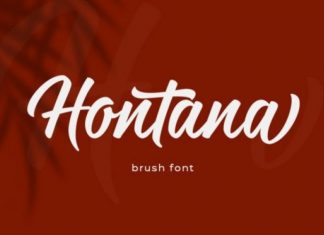 Hontana Script Font
