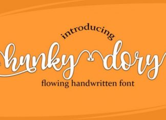 Hunky Dory Script Font