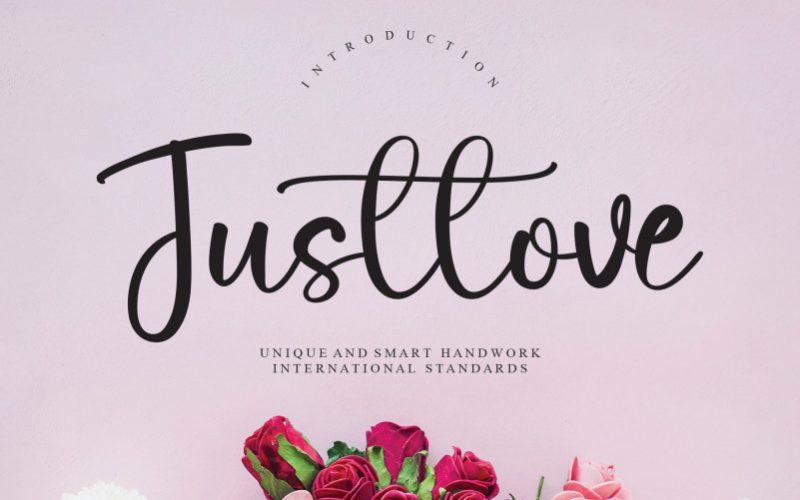 Justlove Font